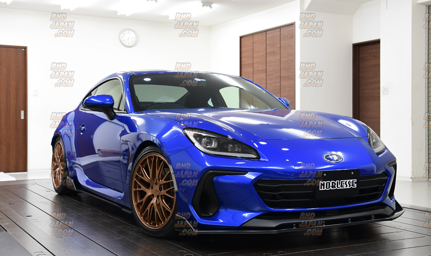 Noblesse Full Aero 4 Pc Set Matt Black - BRZ ZD8